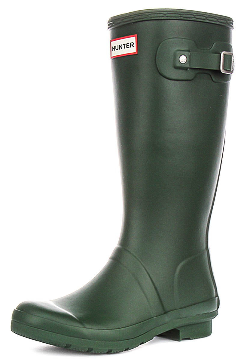 Hunter Original Boot In Green For Junior