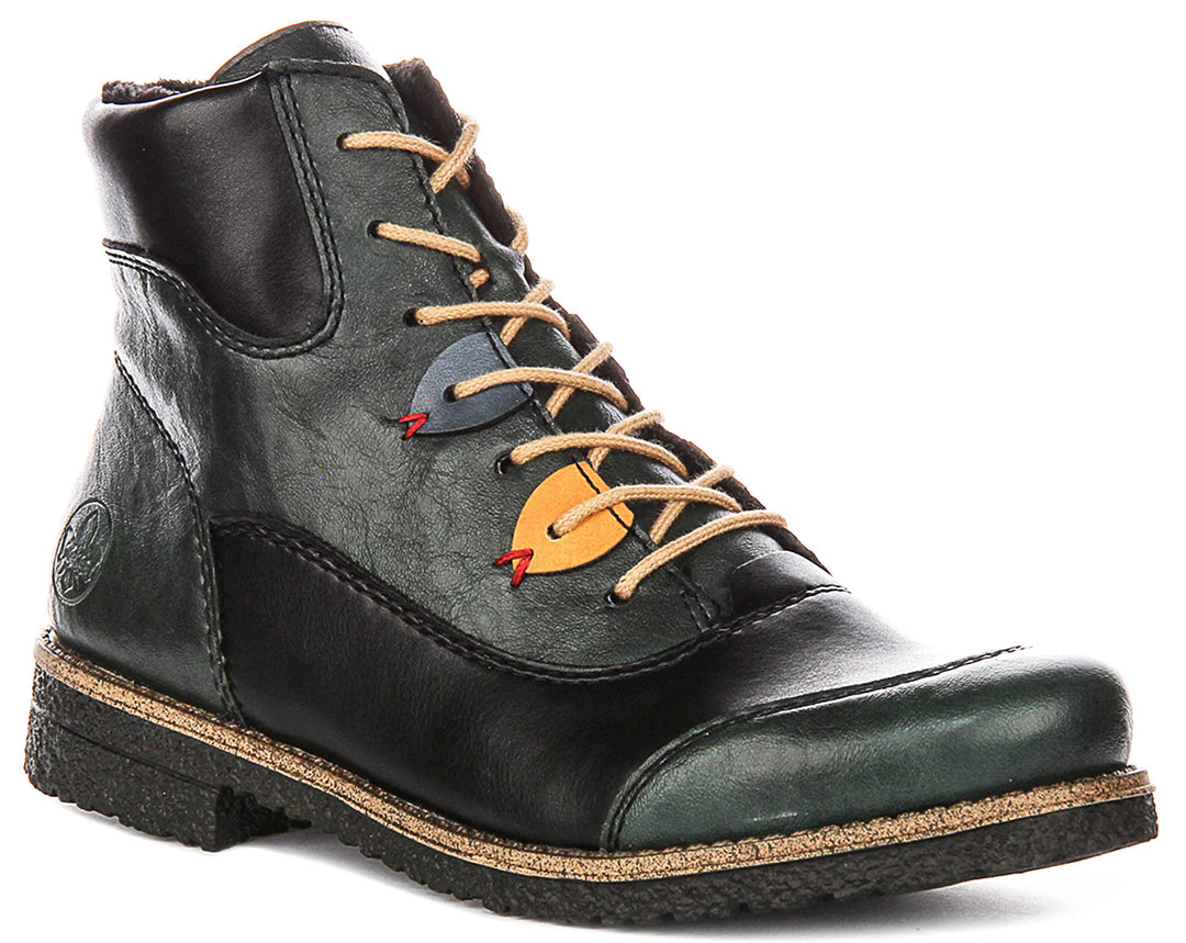 Rieker 73510-90 In Green For Women