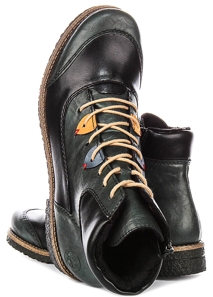 Rieker 73510-90 In Green For Women