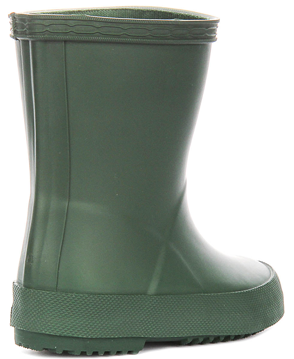 Hunter Kids First Boot In Green For Kid