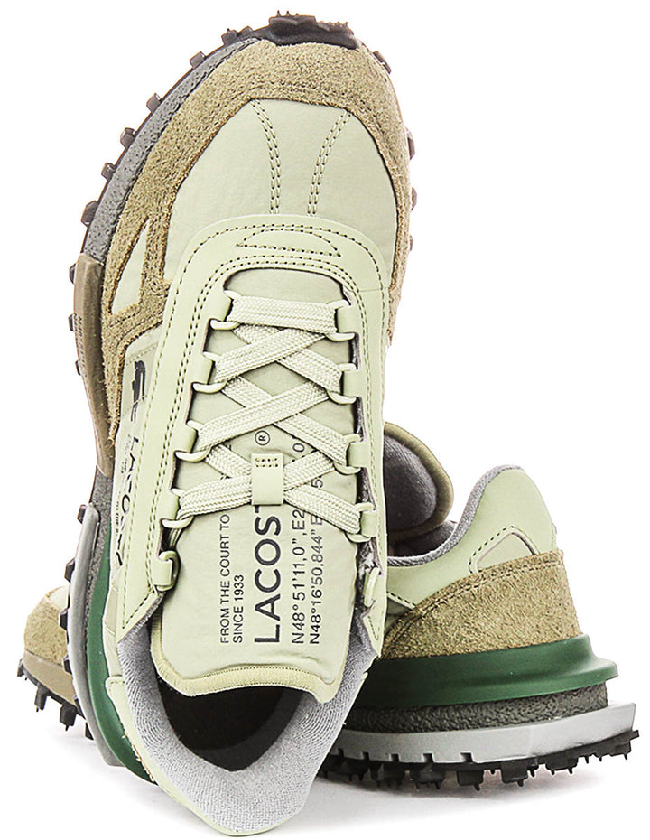 Lacoste Elite Active In Green For Men