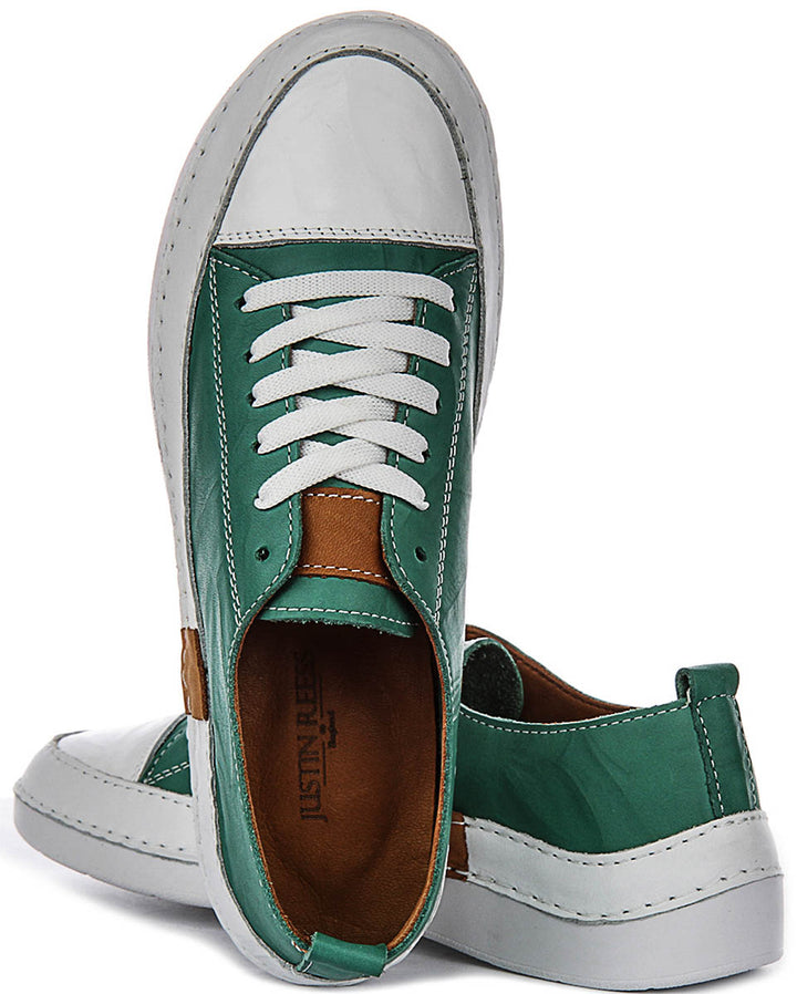 Justinreess England Sammy In Green For Women