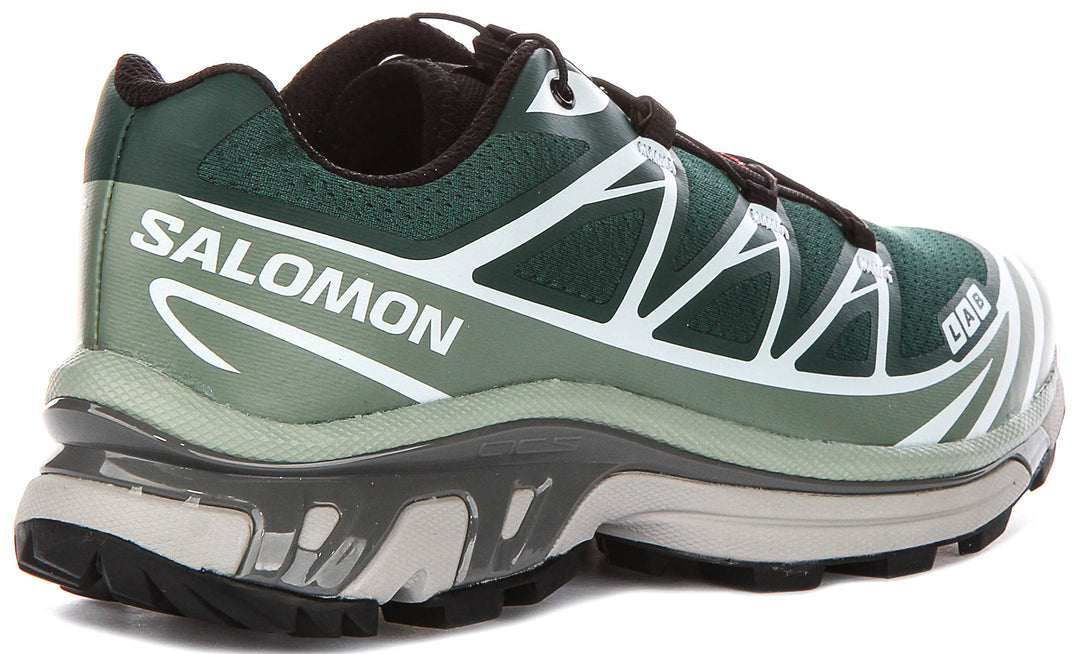 Salomon XT 6 In Green Sneakers