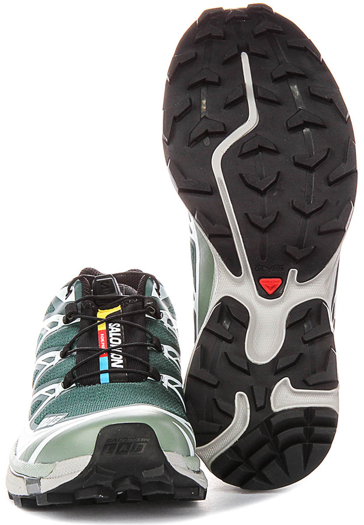 Salomon XT 6 In Green Sneakers