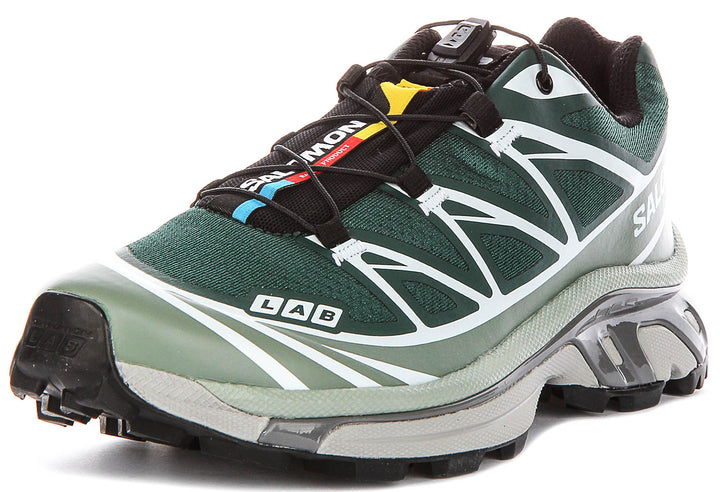 Salomon XT 6 In Green Sneakers