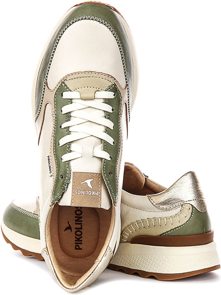 Pikolinos Arrecife In Green For Women