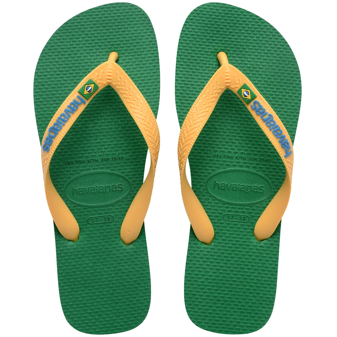 Havaianas Brasil Logo In Green