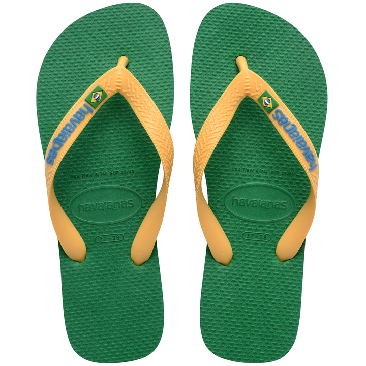 Havaianas Brasil Logo In Green