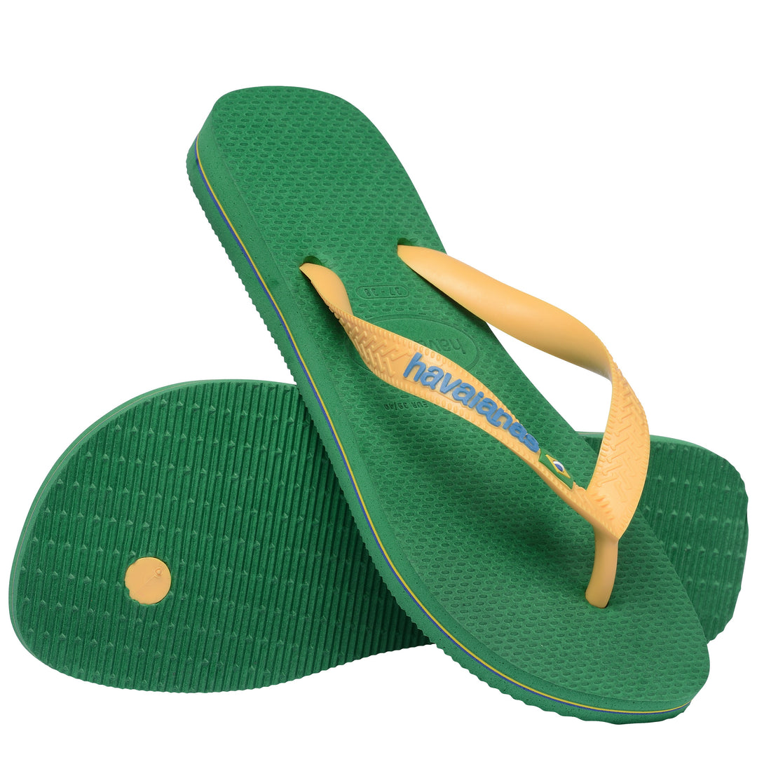 Havaianas Brasil Logo In Green