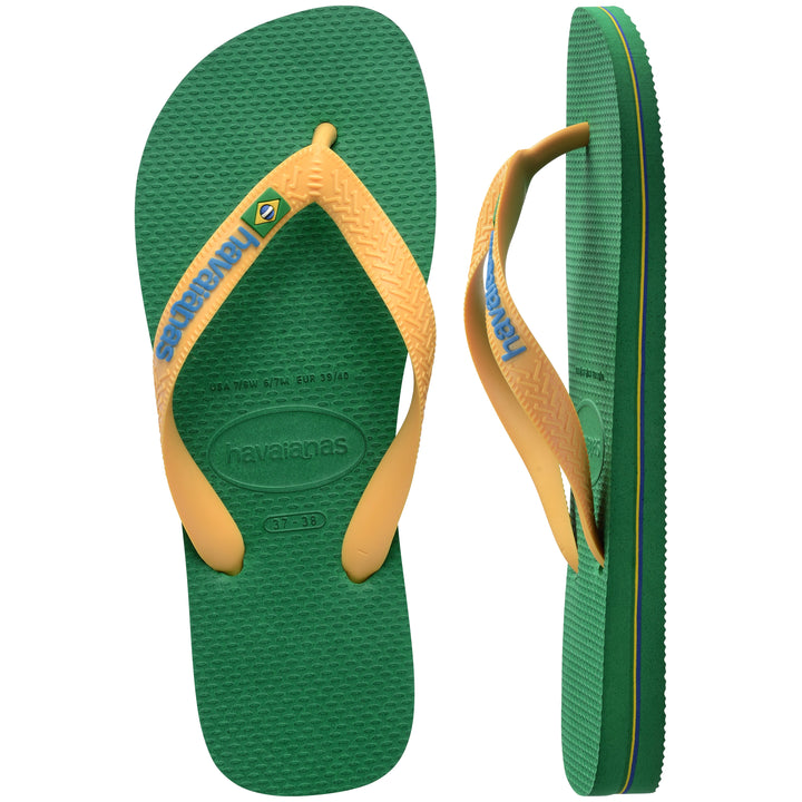 Havaianas Brasil Logo In Green