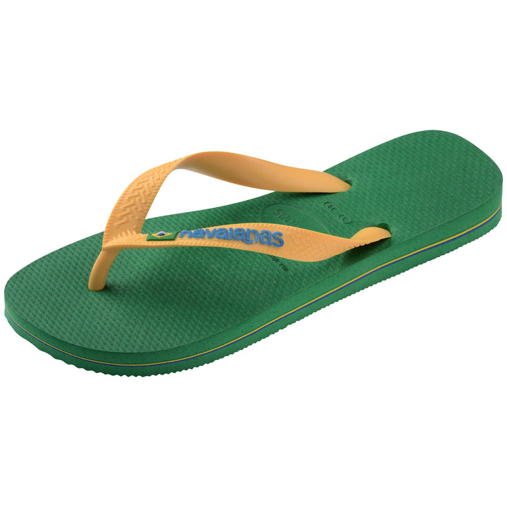 Havaianas Brasil Logo In Green