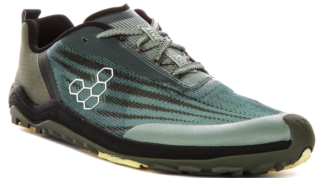 Vivobarefoot Prims Trail Flow In Green For Men