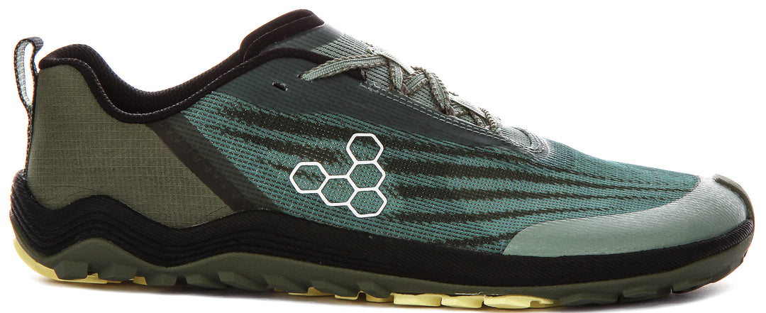 Vivobarefoot Prims Trail Flow In Green For Men