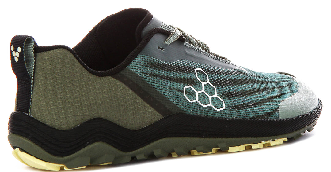 Vivobarefoot Prims Trail Flow In Green For Men