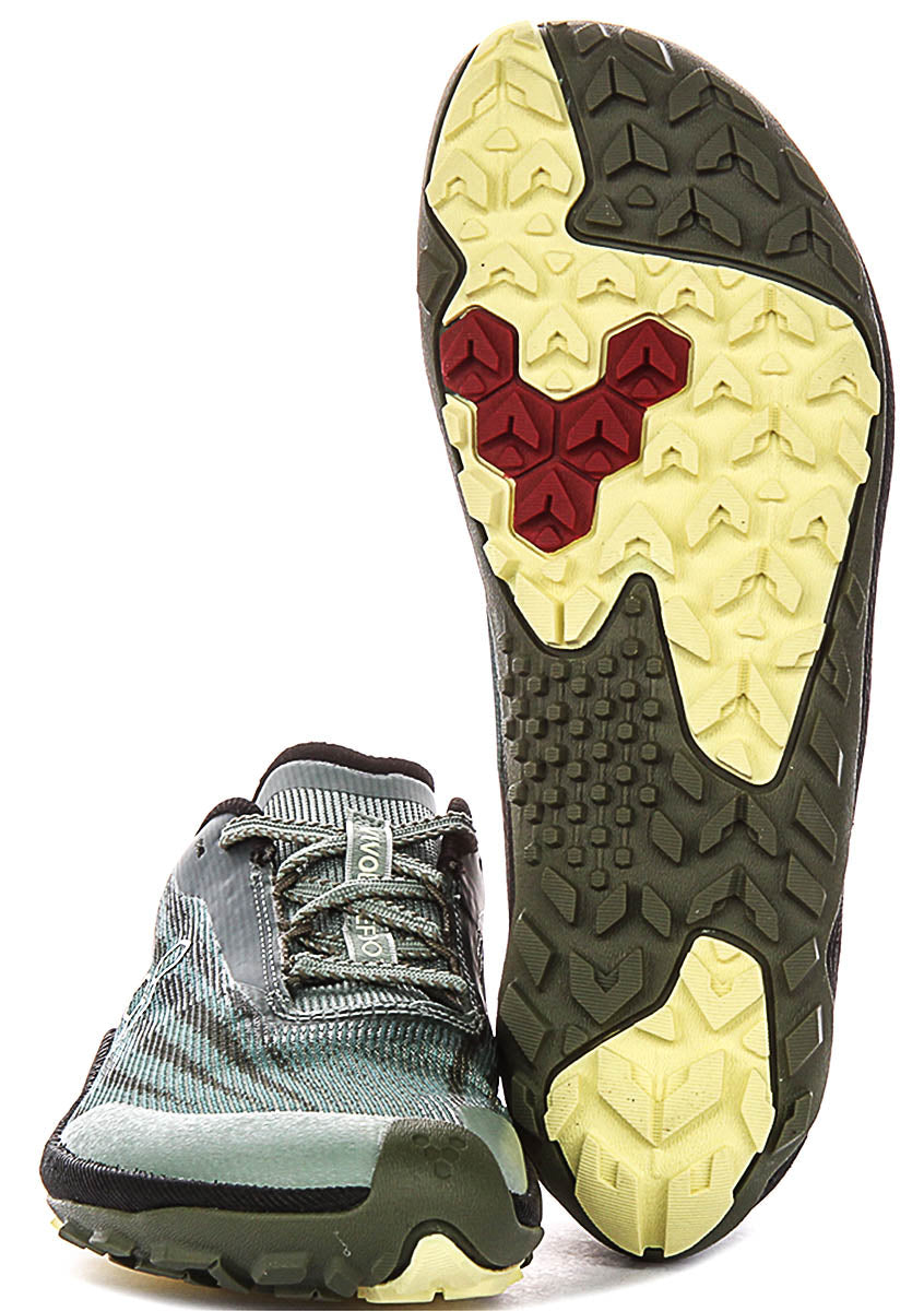 Vivobarefoot Primus Trail Fl In Green For Women