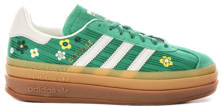 Adidas Gazelle Bold W In Green For Women