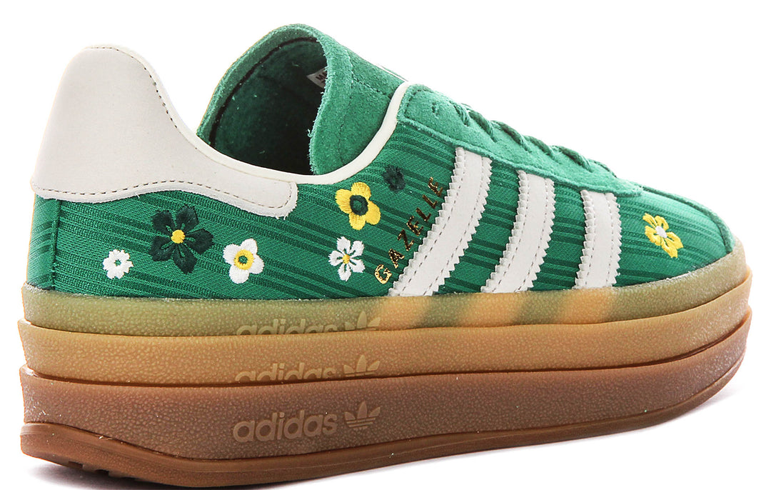 Adidas Gazelle Bold W In Green For Women