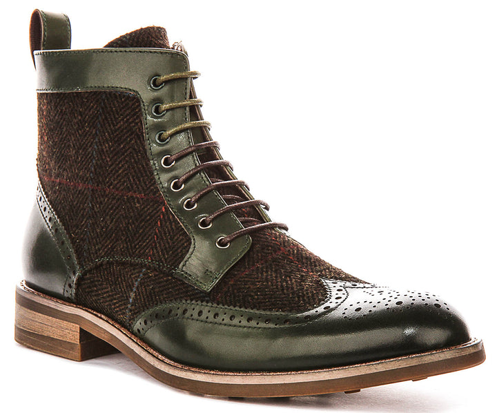 Justinreess England Remi In Green For Men