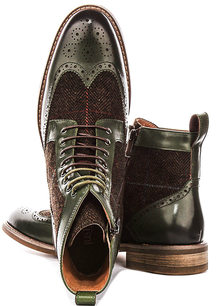 Justinreess England Remi In Green For Men