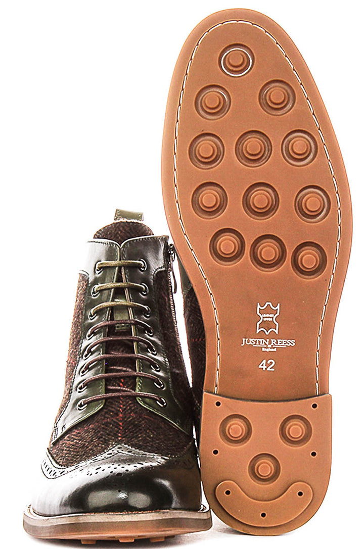 Justinreess England Remi In Green For Men