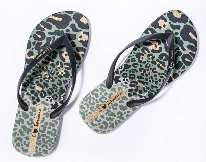 Ipanema Animal Print In Green Blk For Women
