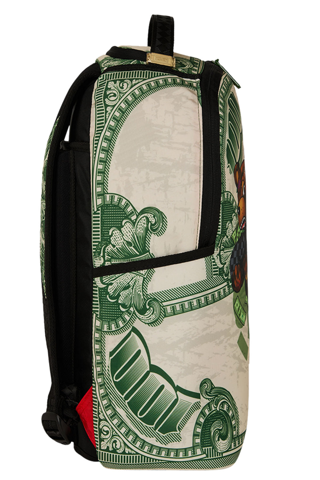 Sprayground Bear Force One Backpack In Green Brown