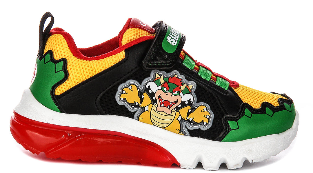 Geox J Ciberdrone X Supermario A In Green For Infants