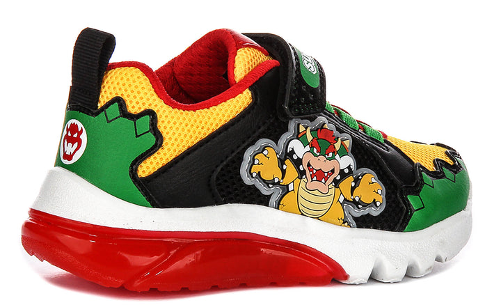 Geox J Ciberdrone X Supermario A In Green For Infants