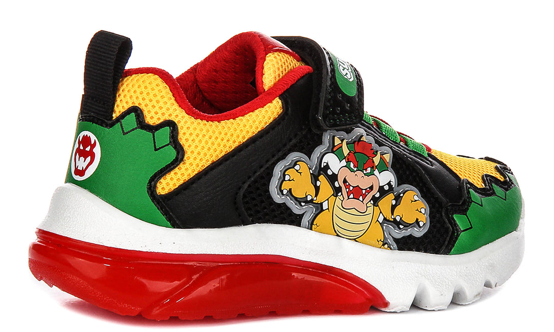 Geox J Ciberdrone A In Green Yellow For Kids