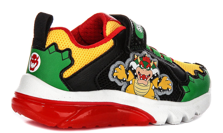 Geox J Ciberdrone A In Green Yellow For Kids