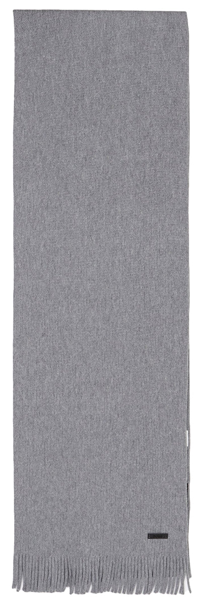 Boss Albas Scarf In Grey For Men