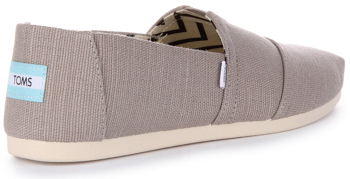 Toms Alpargata Heritage In Grey For Women