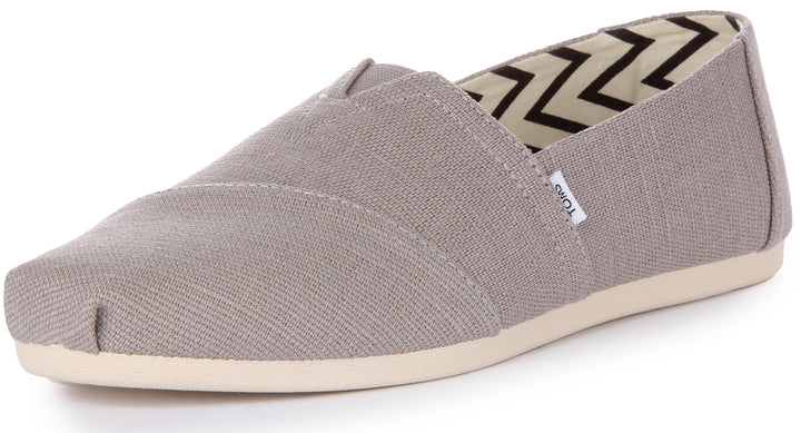 Toms Alpargata Heritage In Grey For Women