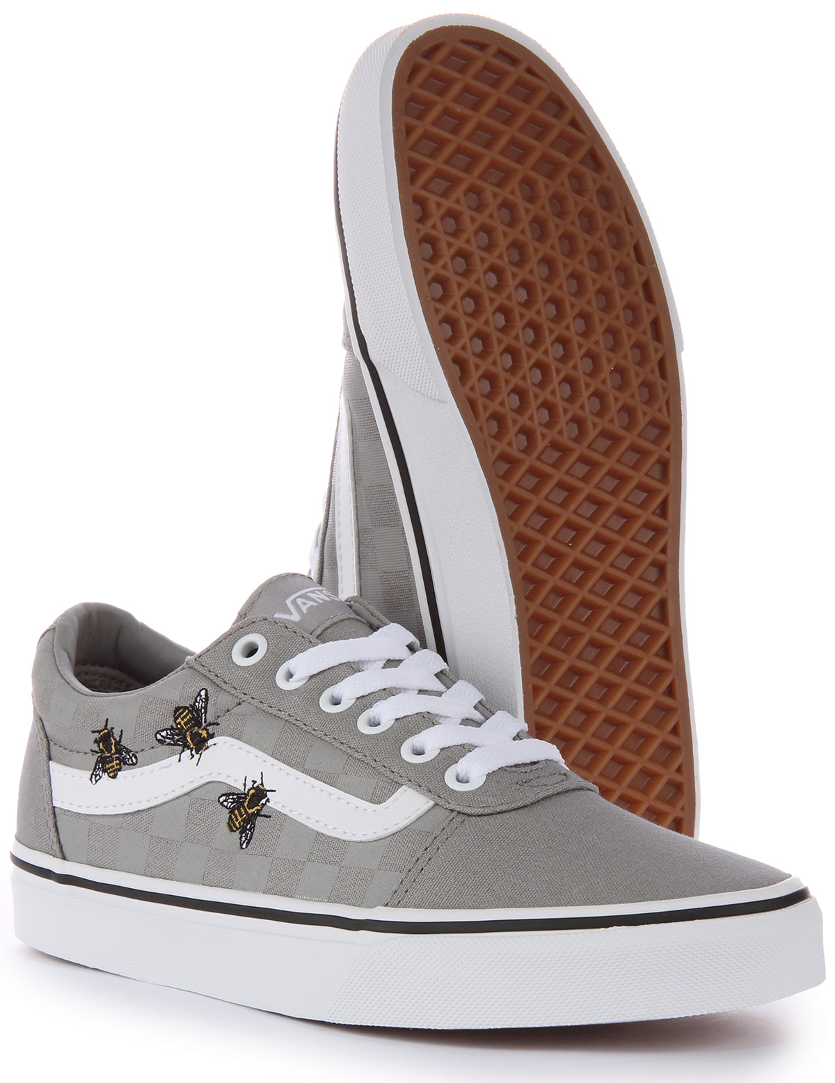 Vans ward hotsell grey leopard