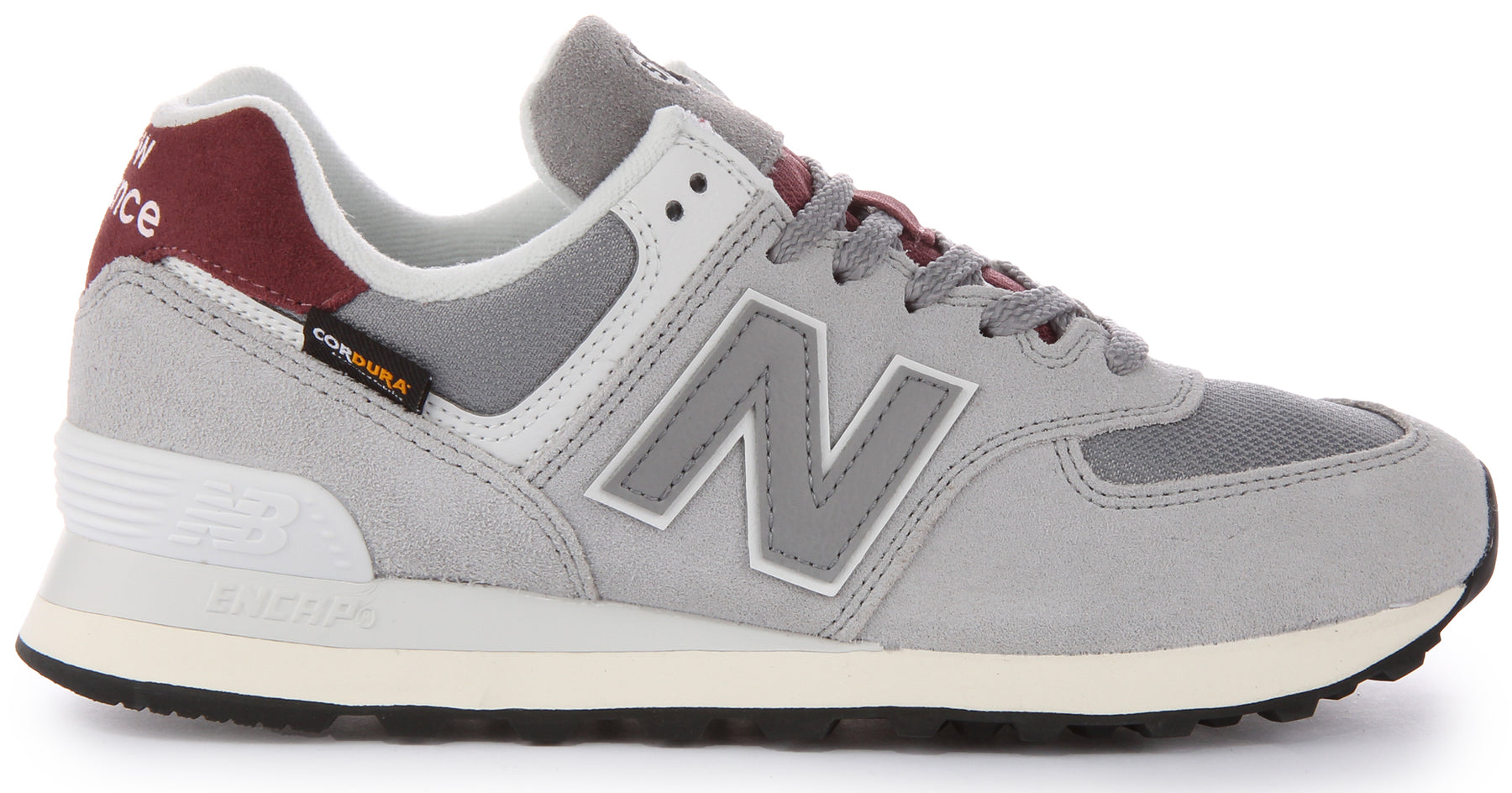 New Balance U574 KKR In Grey | Lace up 1980 Inspired Trainers – 4feetshoes
