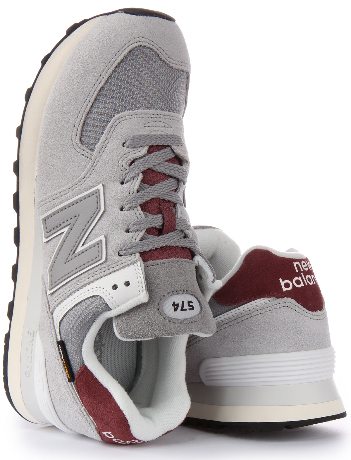 New Balance U574 KKR In Grey | Lace up 1980 Inspired Trainers