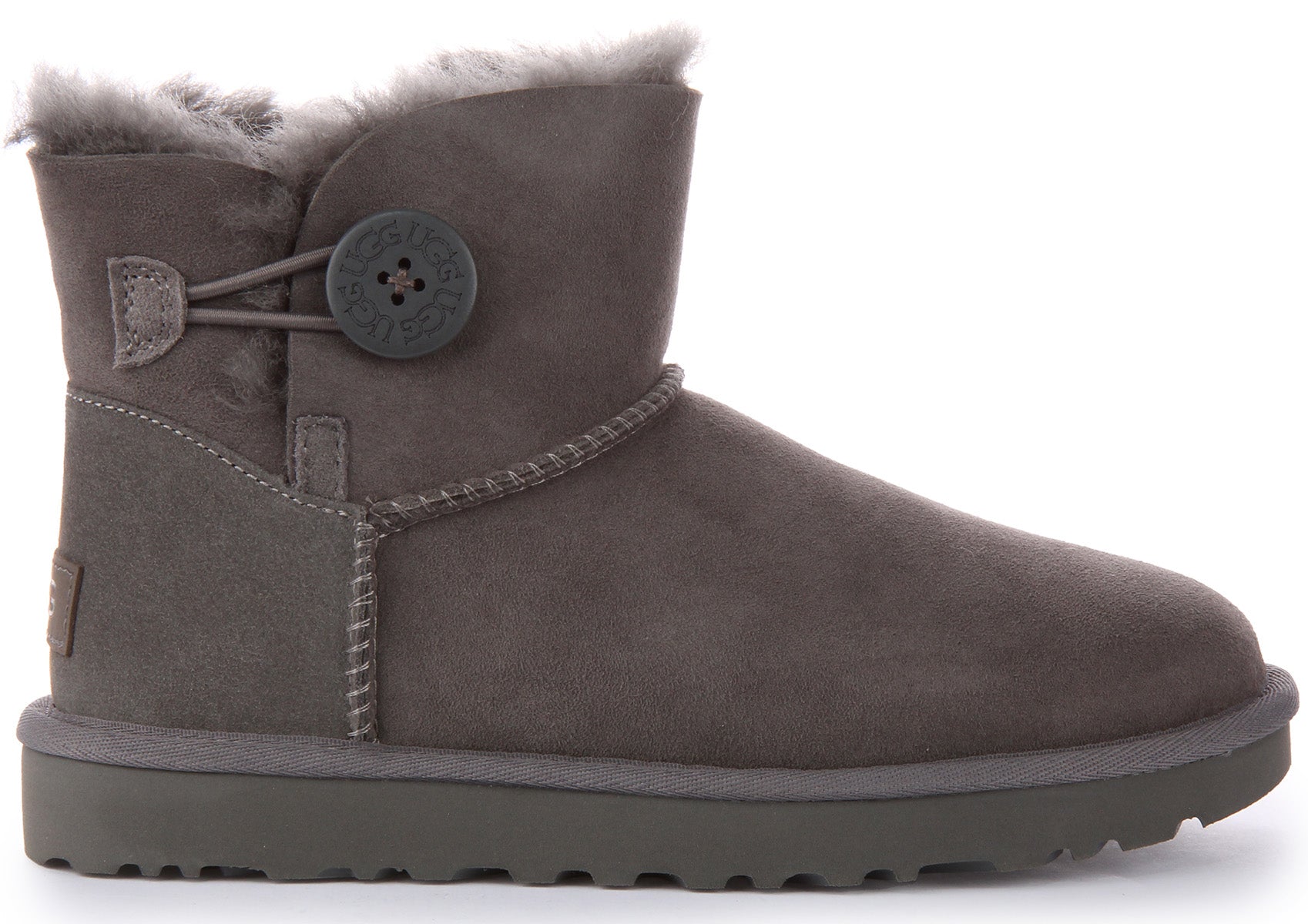 Ugg Bassi Mini Classic Mini Ugg Bassi Grigi Con Fiocco Mini Bailey