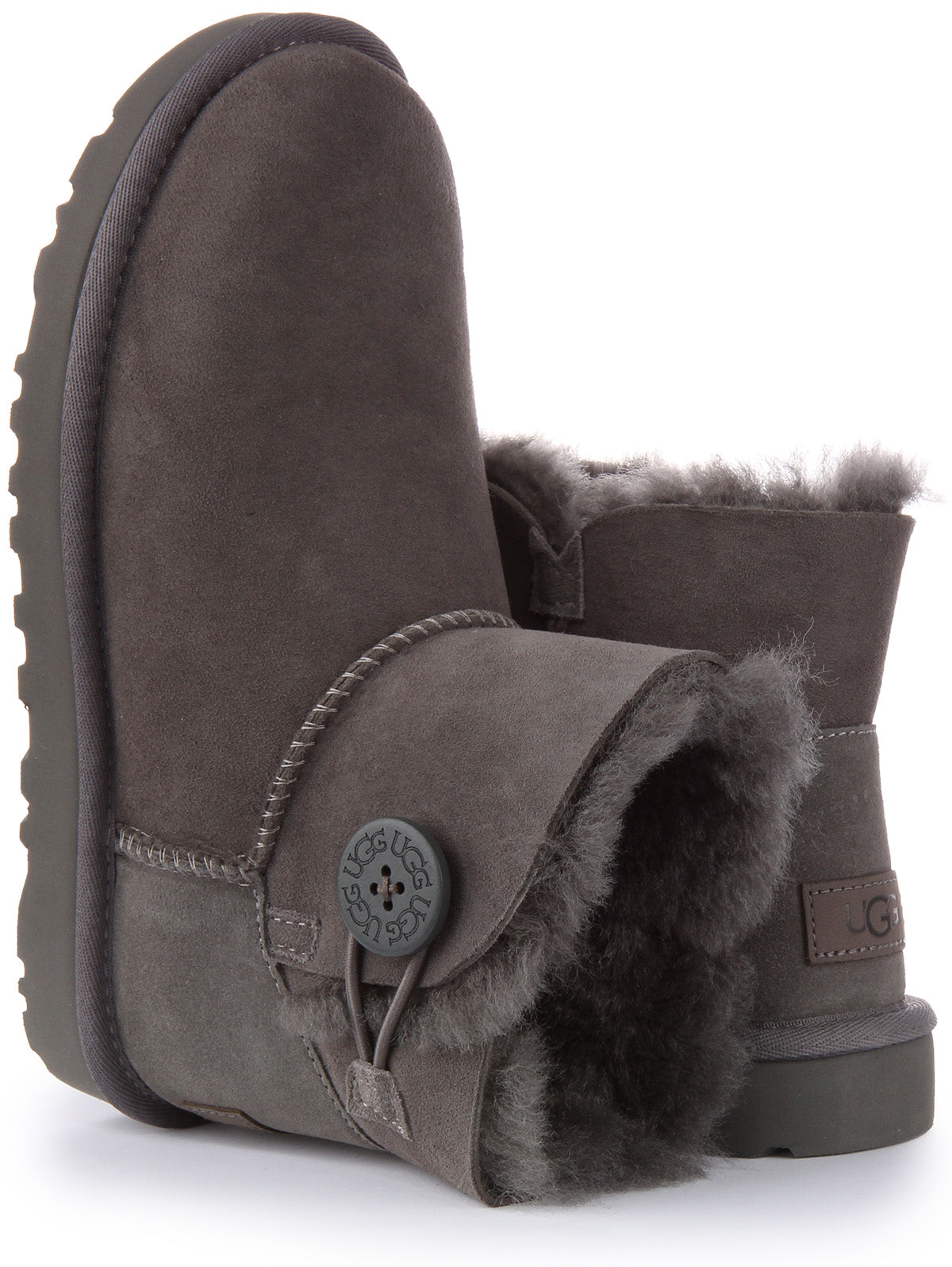 Ugg bailey button ii hot sale grey