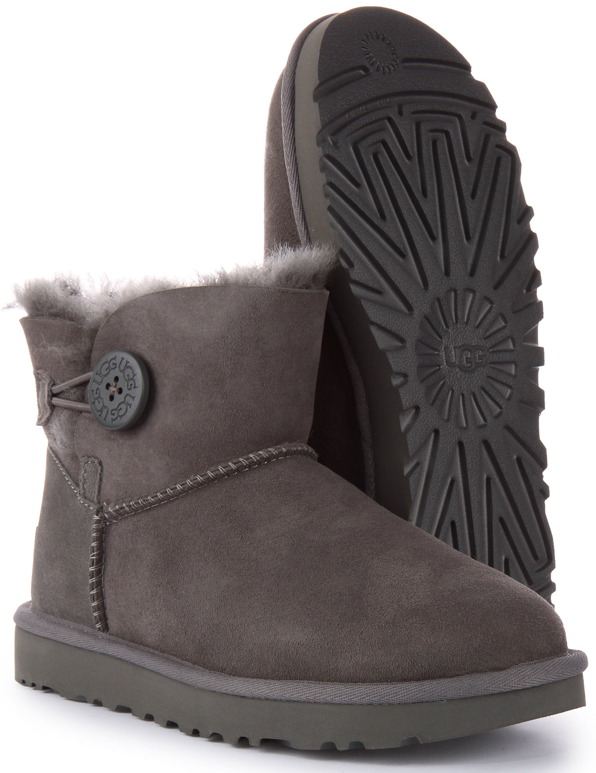 Ugg mini cheap bailey button 2