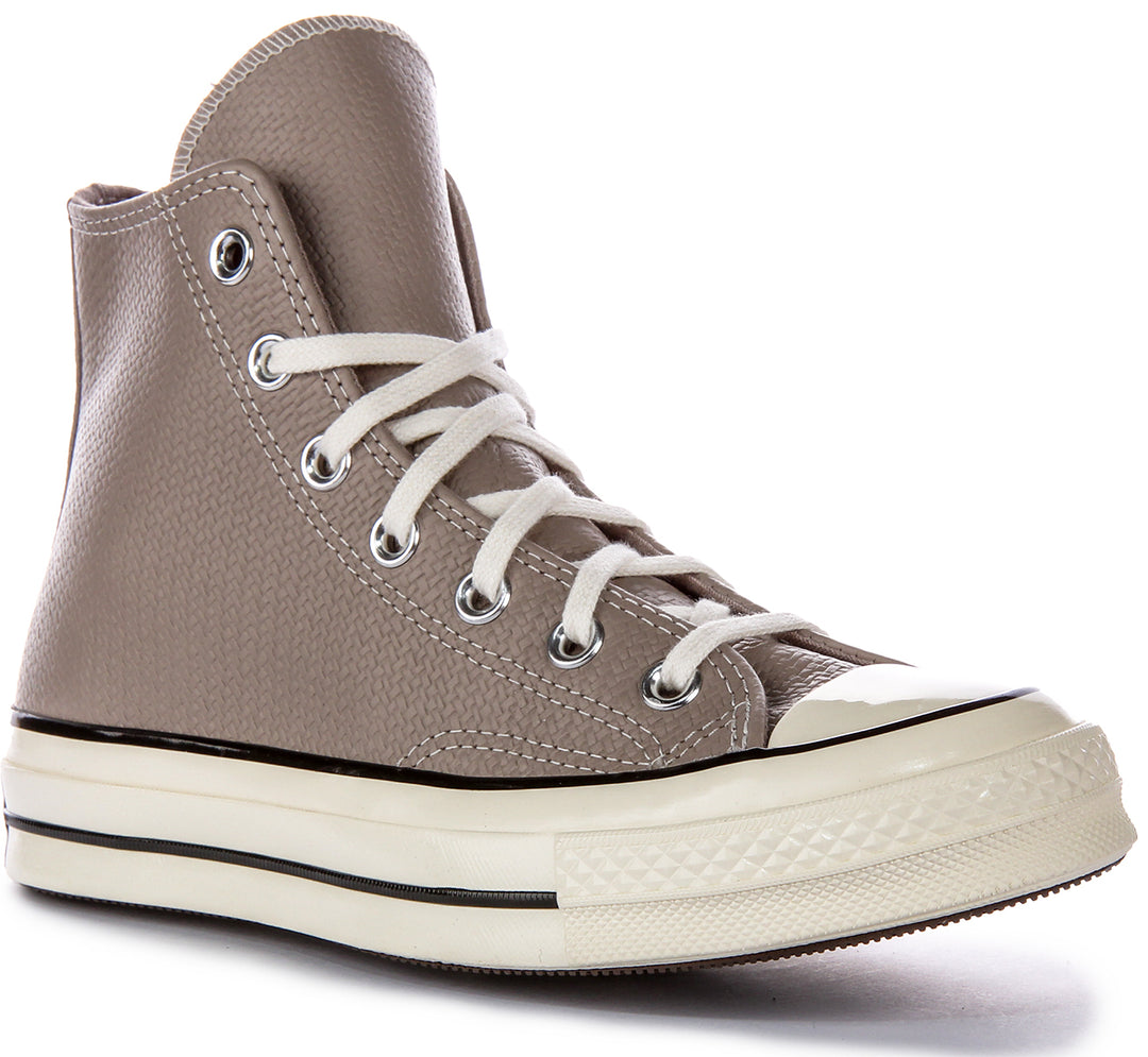 Converse Schuhe Graue Leder Chucks Converse Chucks Leder Grau