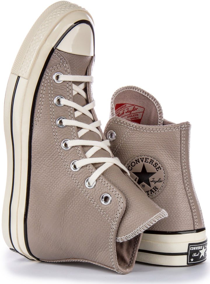 Converse Chuck 70s Hi A04579C In Grey Leather