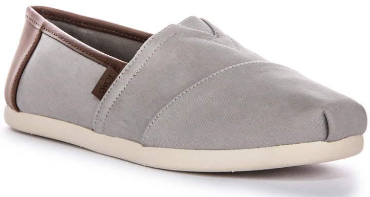 Toms Alpargata Vegan In Grey For Men