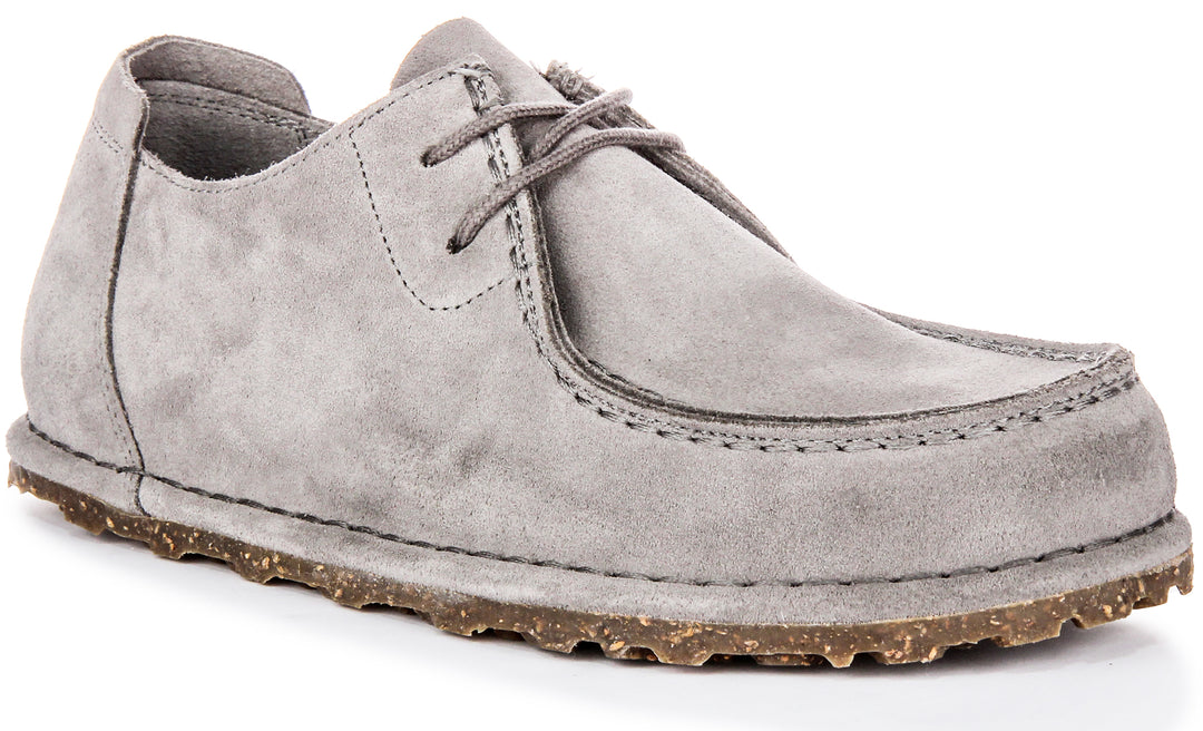 Birkenstock Utti Lace In Grey For Unisex