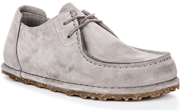 Birkenstock Utti Lace In Grey For Unisex