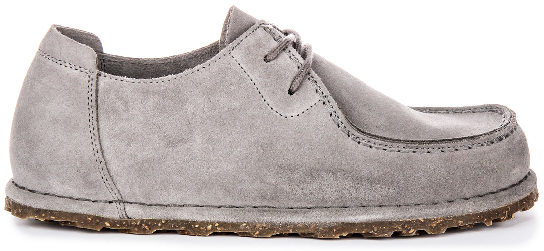 Birkenstock Utti Lace In Grey For Unisex