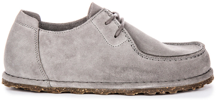 Birkenstock Utti Lace In Grey For Unisex
