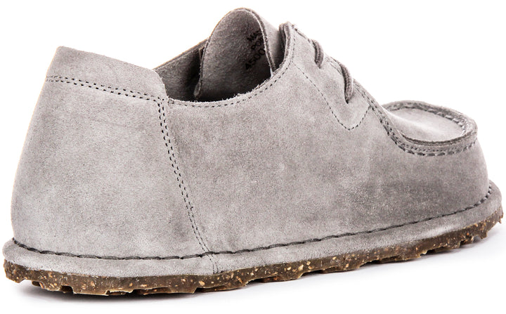 Birkenstock Utti Lace In Grey For Unisex