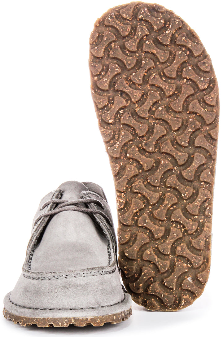 Birkenstock Utti Lace In Grey For Unisex