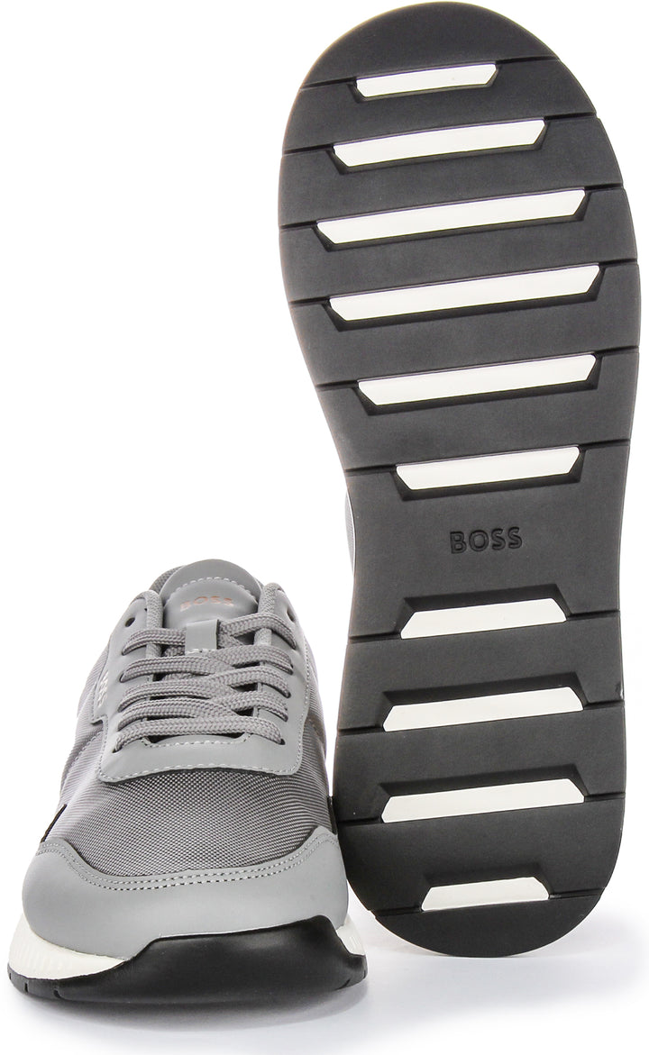 Boss Titanium Runner In Grey For Men