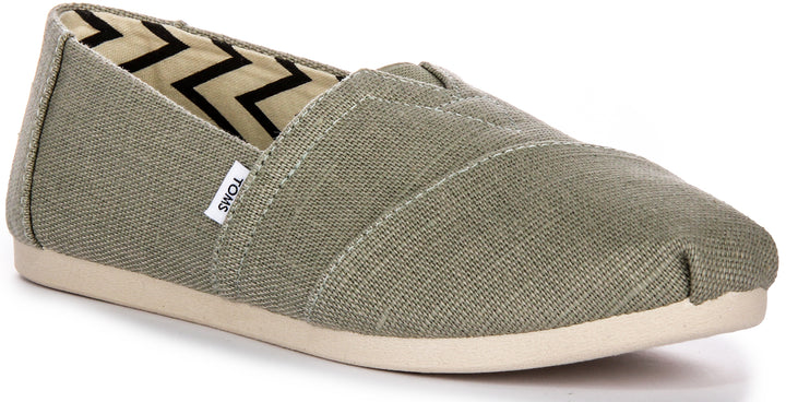 Toms Alpargata Heritage In Grey For Women